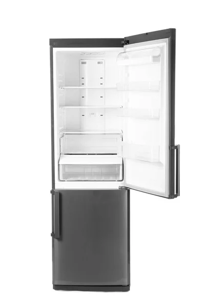 New refrigerator on white background — Stock Photo, Image