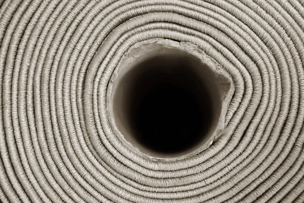 Rolled Carpet Closeup Room Decoration — Stock Photo, Image