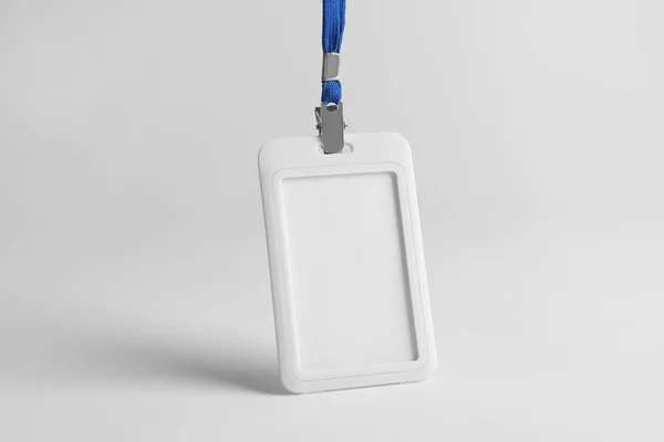 白い背景の空白のバッジ デザインのモックアップ — ストック写真