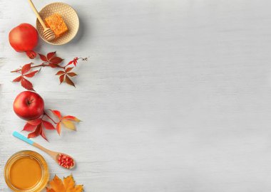 Rosh Hashanah tatil için kompozisyon