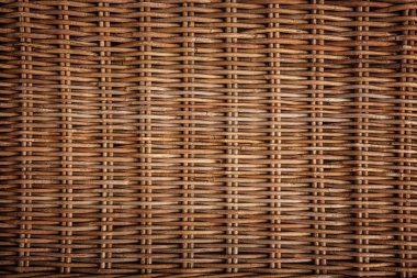 Rattan doku arka plan olarak
