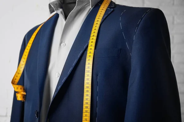 Semi-ready suit on mannequin