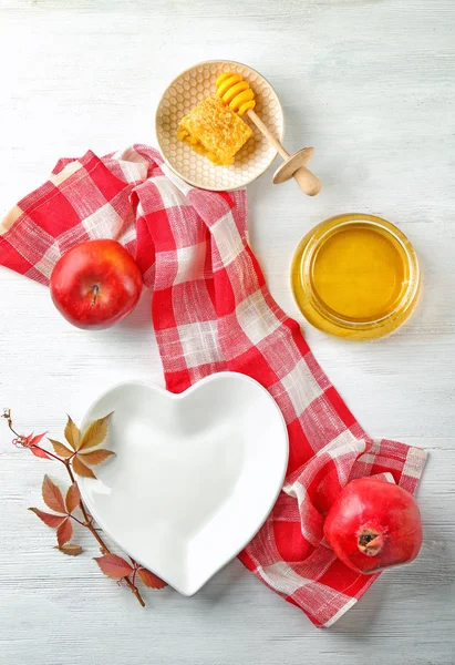 Composition for Rosh Hashanah holiday — Stock Photo, Image
