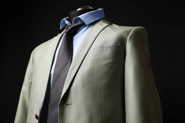 Manken üzerinde ısmarlama takım elbise — Stok fotoğraf