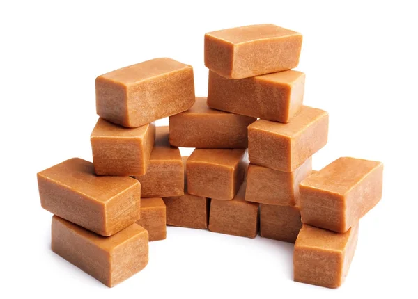 Výborné karamelové bonbóny — Stock fotografie