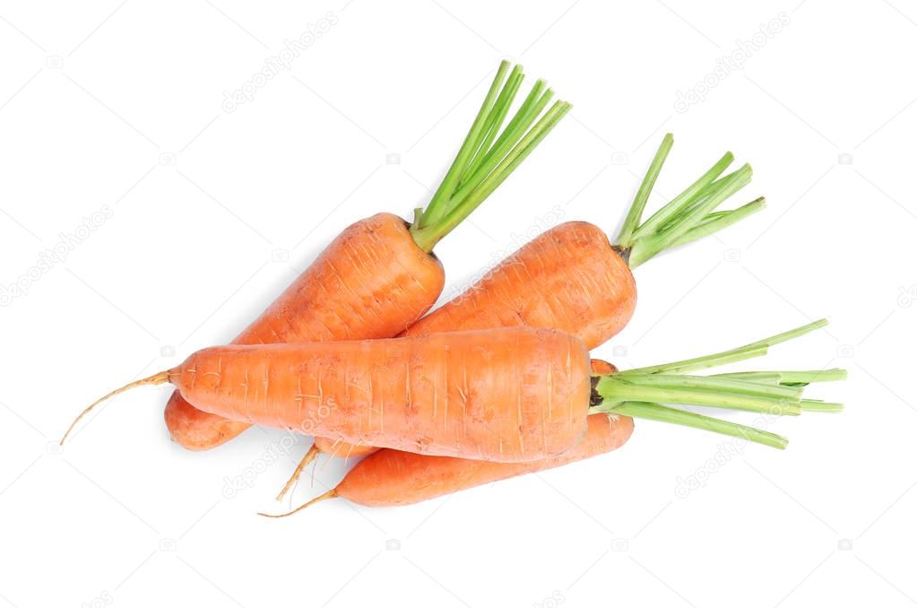 Tasty ripe carrots