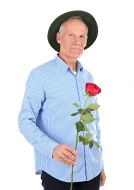 çekici bir olgun adam  