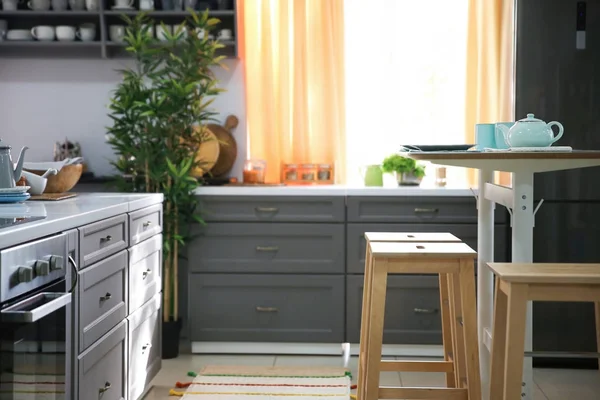 Interior de la cocina moderna — Foto de Stock