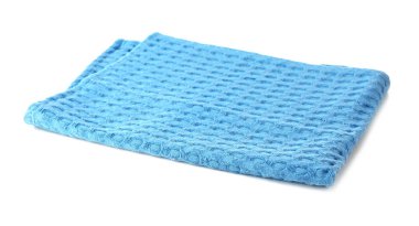 Beyaz arka plan üzerinde renkli mutfak havlusu