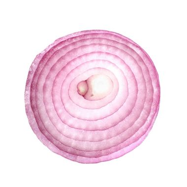 Kırmızı soğan dilimlenmiş