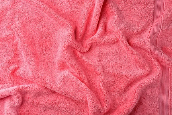 Kleur terry handdoek, close-up — Stockfoto