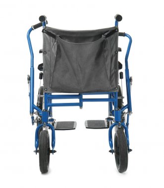 Wheelchair isolated on white clipart