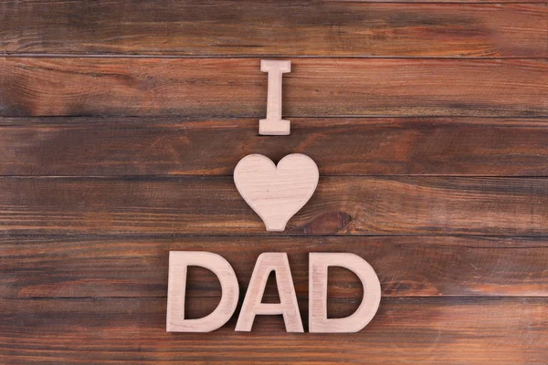Greeting for Father\'s day with phrase \