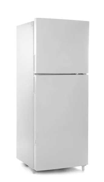 New refrigerator on white background — Stock Photo, Image