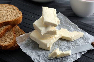Tablo taze sağlıklı tereyağı