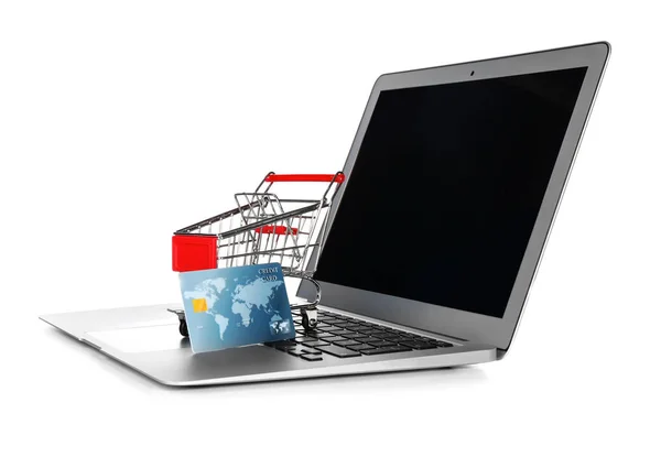 Internet shopping koncept — Stockfoto