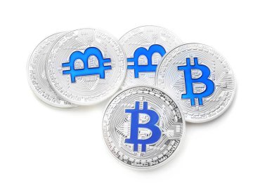 Beyaz gümüş bitcoins  