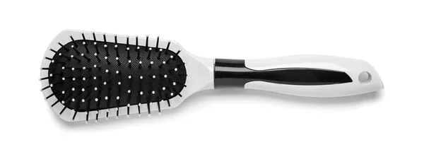 Brosse Professionnelle Pour Coiffeur Sur Fond Blanc — Photo