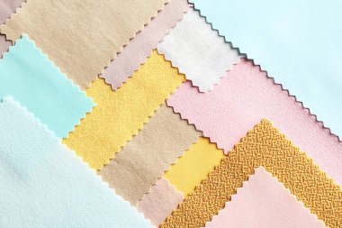  renkli kumaş örnekleri