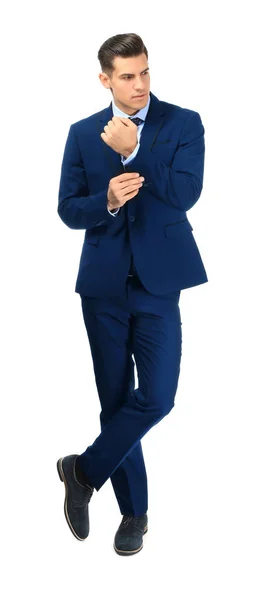 Handsome man in elegant suit — Stock Photo, Image