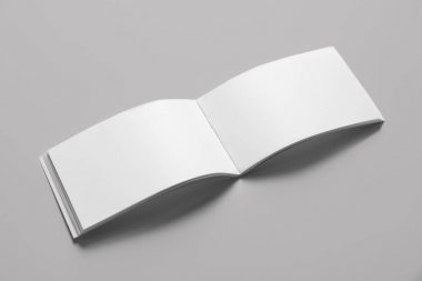 Açık renkli broşür, alay et