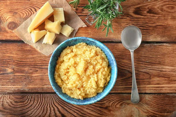 Schotel met heerlijke risotto — Stockfoto