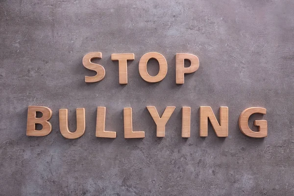 Texto Stop Bullying —  Fotos de Stock