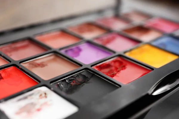 Cosmética Maquillador Profesional Primer Plano — Foto de Stock