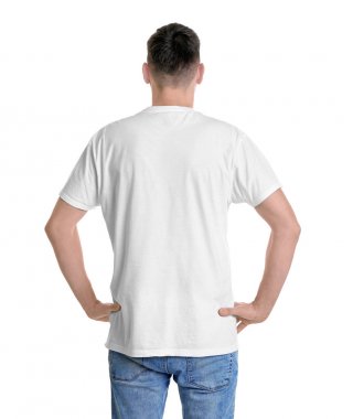 genç adam t-shirt 