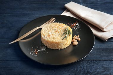 Plaka lezzetli risotto ile 