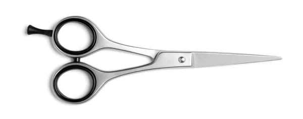 Professional Hairdresser Scissors White Background — Stock Photo, Image