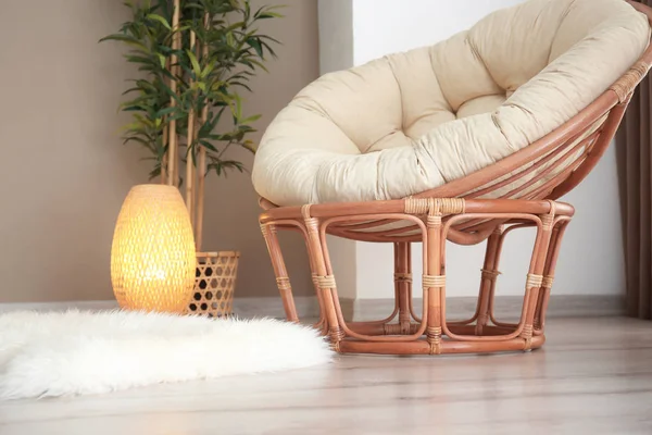 Elegant Living Room Interior Comfortable Armchair — Stock Photo, Image