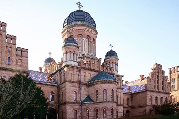 Beautiful church on sunny day