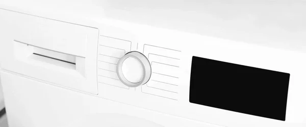 洗濯機コントロール パネル クローズ アップ — ストック写真