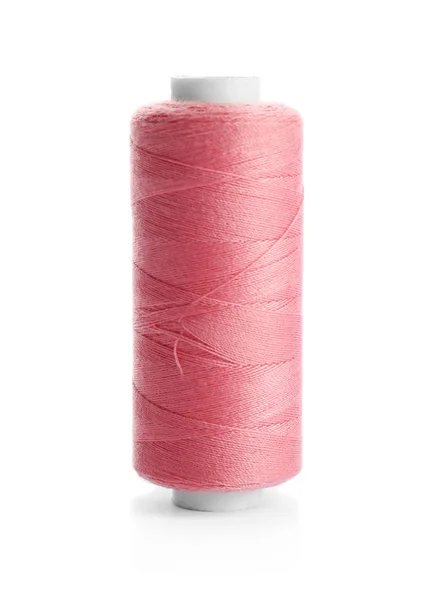 Spool Sewing Thread White Background — Stock Photo, Image