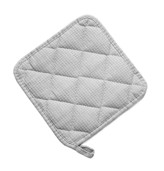 Forno Potholder Para Pratos Quentes Sobre Fundo Branco — Fotografia de Stock