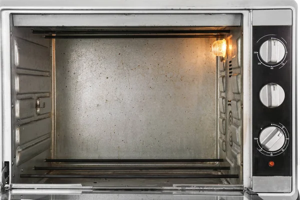 Empty Electric Oven Closeup — Stock Photo, Image