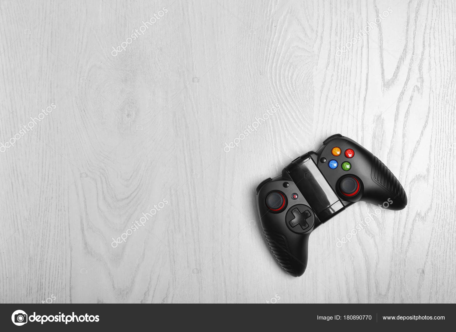 Video Game Controller Light Background Stock Photo by ©belchonock 180890770