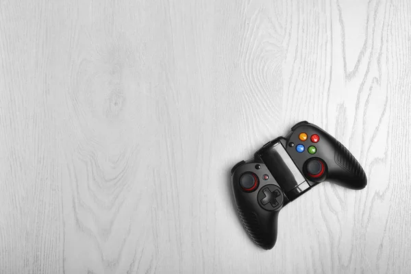 Controller Videogiochi Sfondo Chiaro — Foto Stock