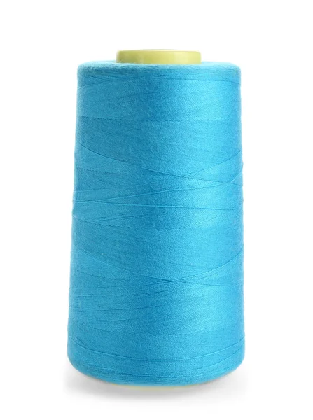 Spool Sewing Thread White Background — Stock Photo, Image