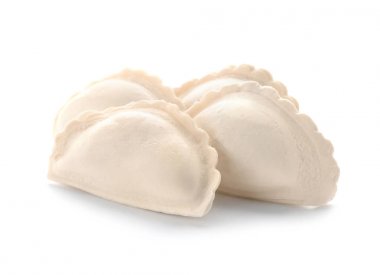 Çiğ köfte beyaz izole