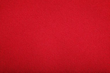 Kırmızı Pamuk Kumaş doku olarak arka plan, portre