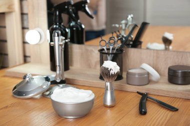 Profesyonel kuaför salon tablo erkekler için ayarlama