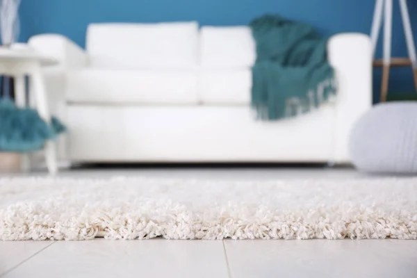 Fluffy Carpet Floor Room — Stock Photo, Image