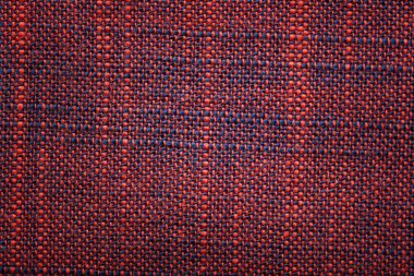 Kırmızı Pamuk Kumaş doku olarak arka plan, portre