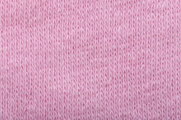 Textura de tejido de punto rosa como fondo, primer plano —  Fotos de Stock