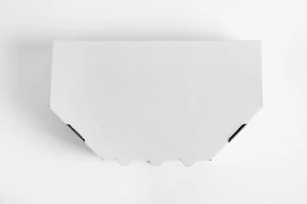 Cardboard Box White Background Mockup Design — Stock Photo, Image