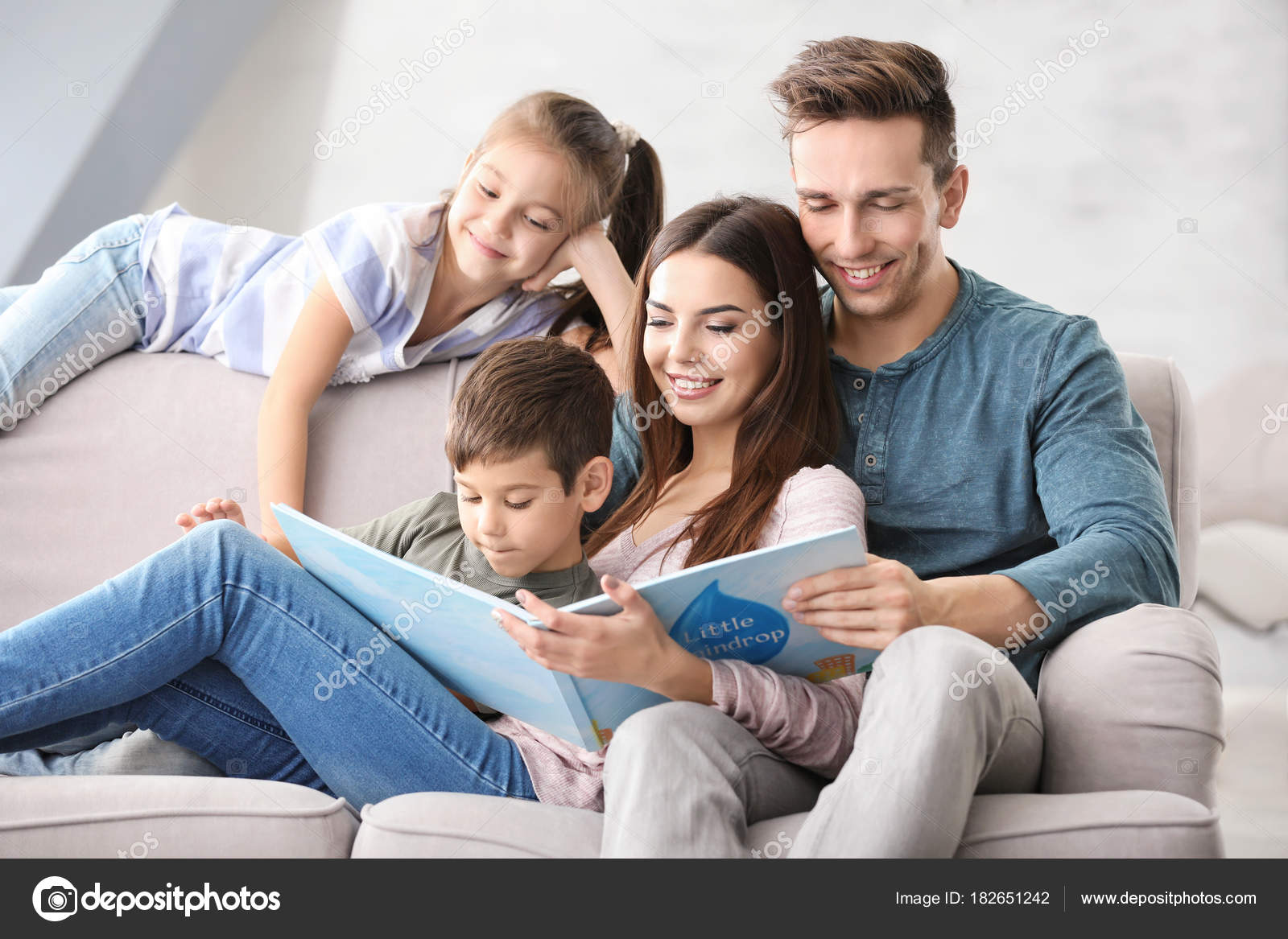 Imajen de la familia | Libro Lectura Familia Feliz Casa ...