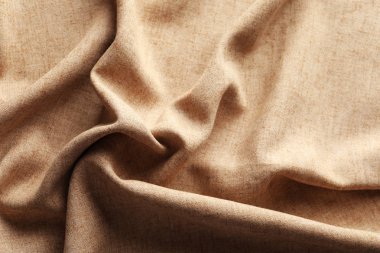 Arka plan olarak bol dökümlü kumaş doku