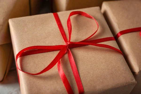 Paket-Geschenkbox — Stockfoto